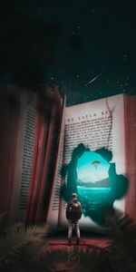 Fantasy,Miscellanea,Miscellaneous,Book,Photoshop,World,Person,Human,Peace