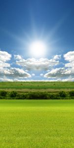 Fields,Clouds,Landscape