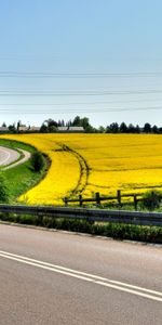 Les Champs,Routes,Paysage