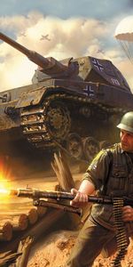 Fire,Blitzkrieg,People,Smoke,Tanks,War,Games