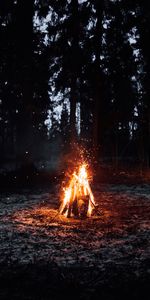 Étincelles,Sparks,Bonfire,Camping,Feu,Sombre