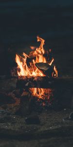 Firewood,Miscellanea,Night,Miscellaneous,Campsite,Fire,Bonfire,Camping