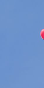 Flight,Minimalism,Sky,Balloon,Lonely,Alone