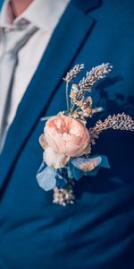 Rosa,Boda,Flor,Miscelánea,Misceláneo,Flor Rosa,El Novio,Novio,Chaqueta De Sport,Abrigo,Flor En El Ojal,Boutonniere