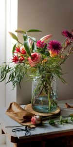 Flowers,Bouquet,Vase