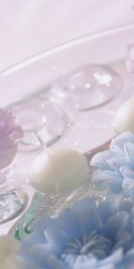 Flowers,Candles,Background