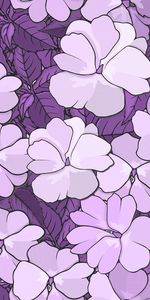 Flowers,Floral,Lilac,Textures,Leaves,Texture,Pattern