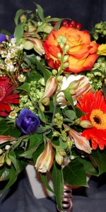 Roses,Registro,Tipografía,Alstroemeria,Ramo,Composición,Flores,Gerberas