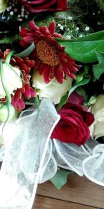 Se Coucher,Enregistrer,Bande,Mensonge,Bouquet,Fleurs,Roses