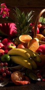 Flowers,Table,Food,Fruits,Still Life