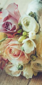 Composition,Typographie,Inscription,Bouquet,Roses,Fleurs