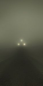 Fog,Railway,Train,Dark