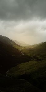 Fog,Slope,Nature,Rivers,Valley