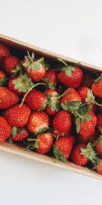 Food,Berries,Box,Strawberry,Fruits