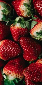 Macro,Baies,Fruits,Fraise,Nourriture