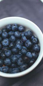 Food,Berries,Plate,Tablecloth,Bilberries