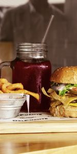 Boire,Hamburger,Restauration Rapide,Boisson,Frites,Burger,Nourriture,Fast Food