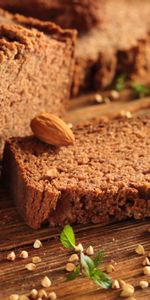 Food,Bread,Almond,Buckwheat,Baking,Bakery Products