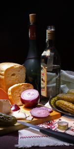 Saucisse,Concombres,Pain,Nourriture,Boissons