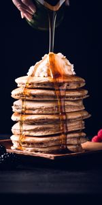 Crêpes,Cuisson,Miel,Baies,Produits De Boulangerie,Mon Chéri,Sucré,Doux,Nourriture,Désert