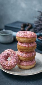 Food,Glaze,Doughnut,Donut,Still Life