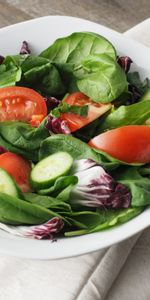 Food,Leaves,Cucumbers,Spinach,Salad,Vegetables