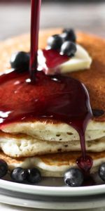 Food,Pancakes,Fritter,Jam,Jet,Sauce