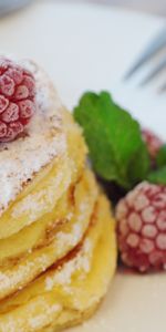 Food,Raspberry,Pancakes,Fritter,Breakfast,Bakery Products,Baking