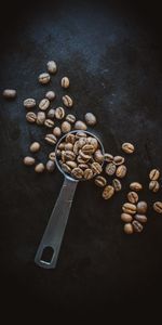 Food,Spoon,Coffee Beans,Coffee