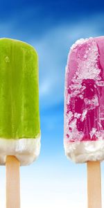 Food,Sweet,Popsicle,Ice,Multicolored,Colorful,Ice Cream