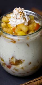 Frutas,Nata,Vainilla,Yogur,Comida,Crema