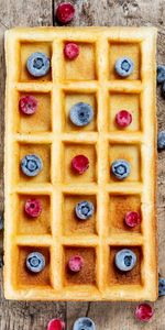 Food,Waffles,Berries,Vienna Waffles,Viennese Waffles,Fruits