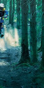 Forest,Extreme,Bounce,Racer,Motorcycles,Jump,Motorcycle