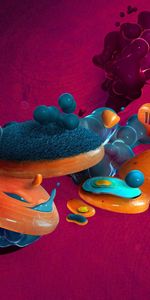 Bubbles,Formes,Forme,Art Numérique,3D