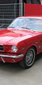 Front View,1965,Hard Roof,Cars,Mustang,Ford