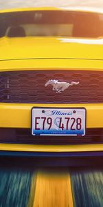 Coches,Vista Frontal,Muscle Car,Coche Del Músculo,2015,Ford Mustang