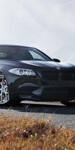 M5,Тачки (Cars),F10,Чёрный,Бмв,Вид Спереди,Бмв (Bmw)