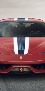 Ferrari 458 Speciale,Тачки (Cars),Красный,Вид Спереди,Феррари (Ferrari)