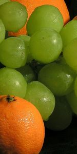 Fruits,Food,Oranges,Grapes