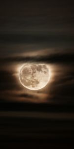 Full Moon,Sky,Clouds,Eclipse,Night,Moon,Dark