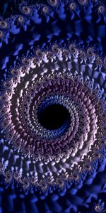 Funnel,Involute,Abstract,Swirling,Fractal,3D