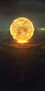 Future,Ball,Art,Futurism,Honeycomb