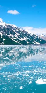 Cielo,Montañas,Alaska,Naturaleza,Glaciar