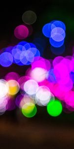 Glare,Bright,Motley,Abstract,Circles,Multicolored