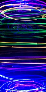 Glow,Rotation,Dark,Abstract,Neon