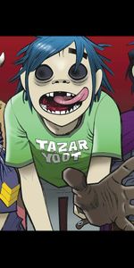 Gorillaz,Musique,Dessins