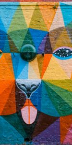 Graffiti,Art,Muzzle,Wall