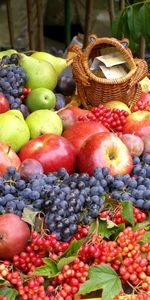 Lote,Mucho,Comida,Manzanas,Uvas,Frutas