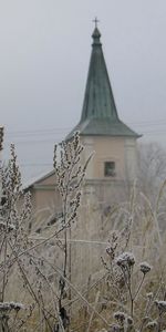 Herbe,Nature,Gel,Temple,Automne