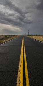 Herbe,Route,Asphalte,Nature,Horizon,Balisage